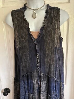 NWOT..TIENDA HO….boho duster